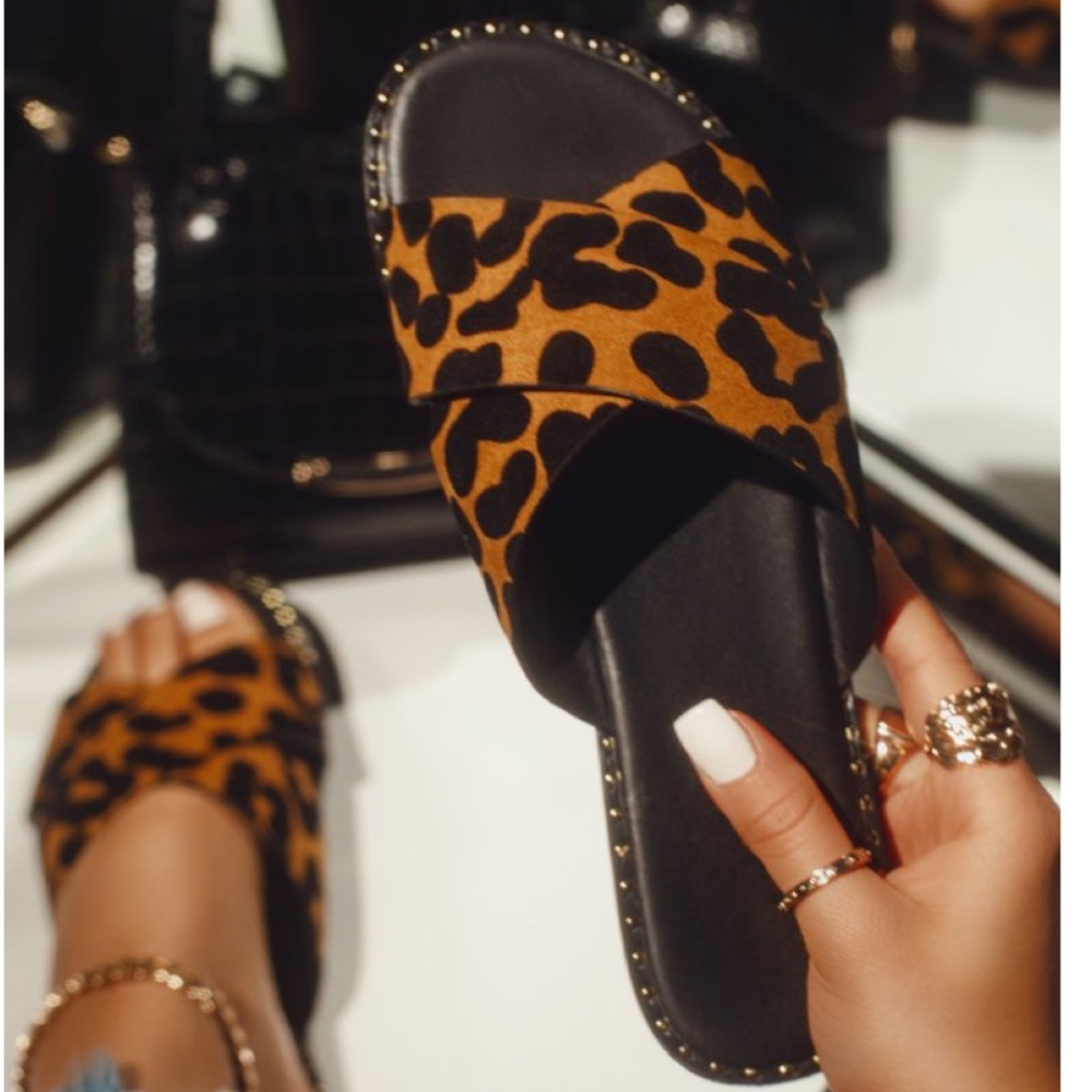 NEW Leopard Print Sandal
